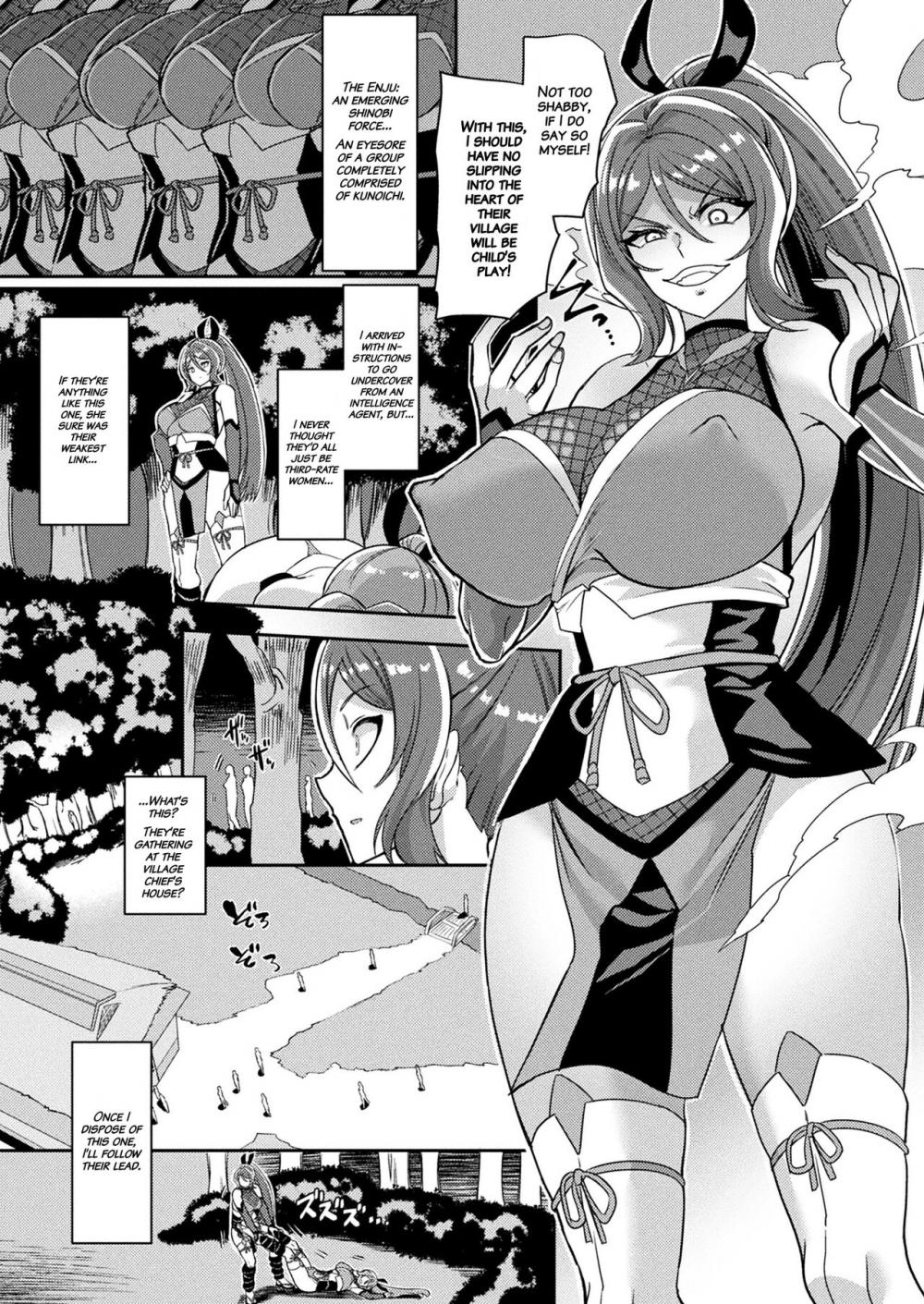 Hentai Manga Comic-The Secret of the Kunoichi Village-Read-2